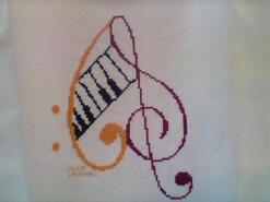 Cross stitch square for any child