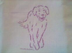 Cross stitch square for any child