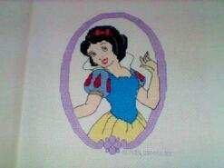 Cross stitch square for Mia Y's quilt