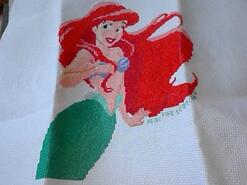 Cross stitch square for Lola-Rose's quilt