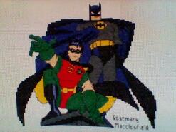Cross stitch square for Kaston C's quilt