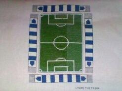 Cross stitch square for Luca G's quilt