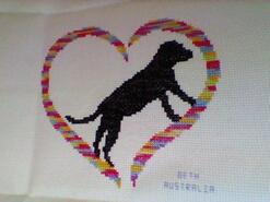 Cross stitch square for any child