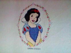 Cross stitch square for Mirren H's quilt