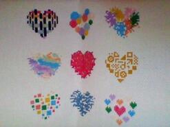 Cross stitch square for Suzi G's quilt