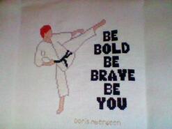 Cross stitch square for any child