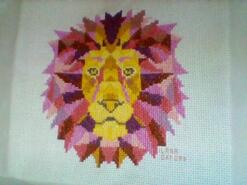 Cross stitch square for any child