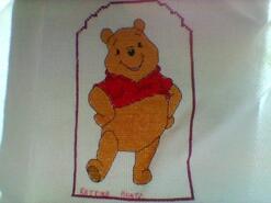 Cross stitch square for any child