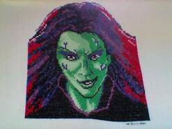 Cross stitch square for Dylan I's quilt