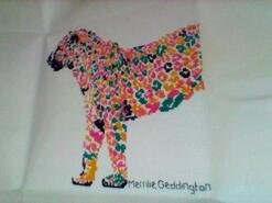 Cross stitch square for any child
