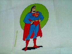 Cross stitch square for Joey L's quilt