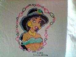 Cross stitch square for (*) Too small squares's quilt