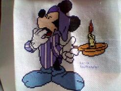 Cross stitch square for Faye B's quilt