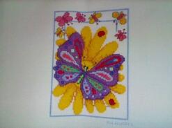 Cross stitch square for Poppy P's quilt
