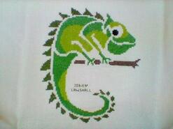 Cross stitch square for any child