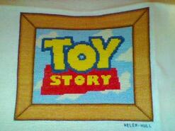 Cross stitch square for Michal's quilt