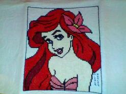 Cross stitch square for Addison F's quilt