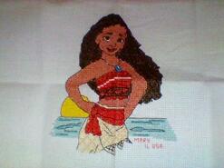 Cross stitch square for Addison F's quilt