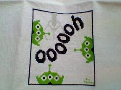 Cross stitch square for Michal's quilt