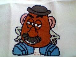 Cross stitch square for Michal's quilt