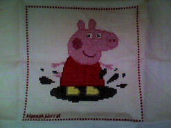 Cross stitch square for Eric F's quilt