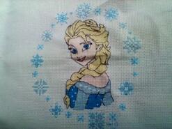 Cross stitch square for Ebony G's quilt