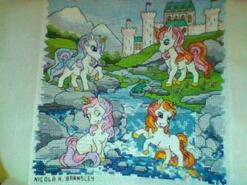 Cross stitch square for any child
