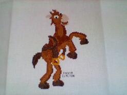 Cross stitch square for Michal's quilt