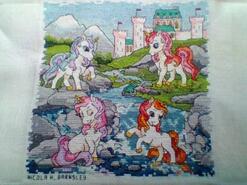 Cross stitch square for any child