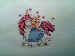 Cross stitch square for any child