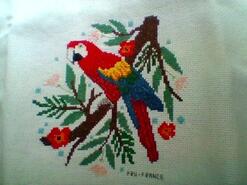 Cross stitch square for any child