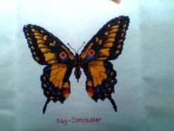 Cross stitch square for any child