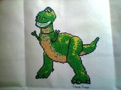 Cross stitch square for Michal's quilt