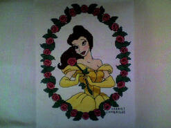 Cross stitch square for Amber R's quilt