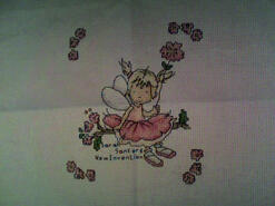 Cross stitch square for Beth C's quilt