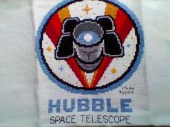 Cross stitch square for Charlie M's quilt