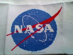 Cross stitch square for Charlie M's quilt