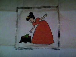 Cross stitch square for Elizabeth S's quilt