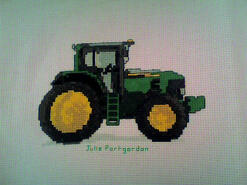 Cross stitch square for Caleb C's quilt