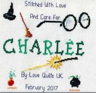 Cross stitch square for Charlée M's quilt