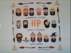 Cross stitch square for Charlée M's quilt