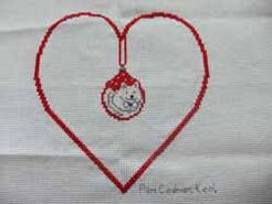 Cross stitch square for Katie H's quilt