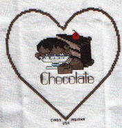 Cross stitch square for Katie H's quilt