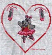 Cross stitch square for Katie H's quilt