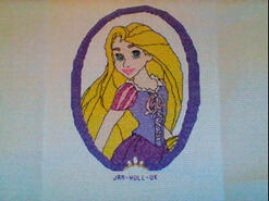 Cross stitch square for Chloe W's quilt
