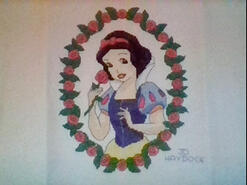 Cross stitch square for Chloe W's quilt