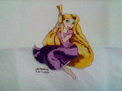 Cross stitch square for Chloe W's quilt