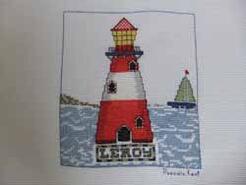 Cross stitch square for Leroy G's quilt