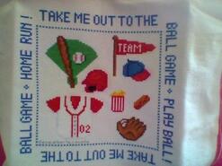 Cross stitch square for Cameron W's quilt