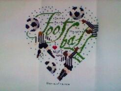 Cross stitch square for Max B's quilt